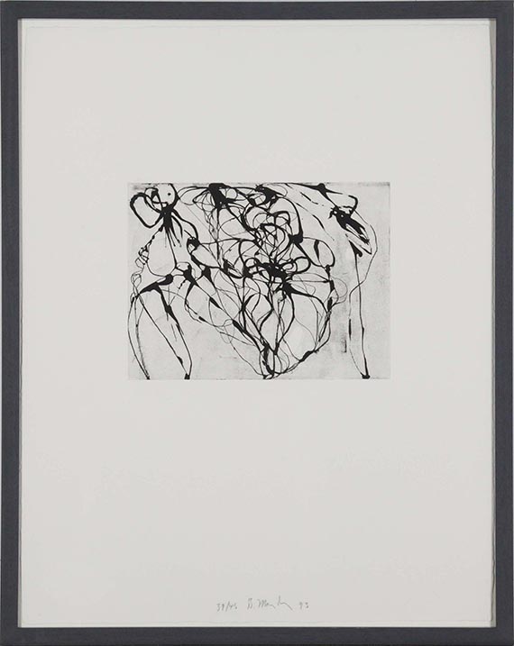 Brice Marden - After Botticelli 1-5 - Rahmenbild