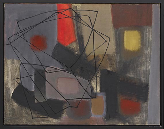 Fritz Winter - Herbstliche Spannungen - Rahmenbild