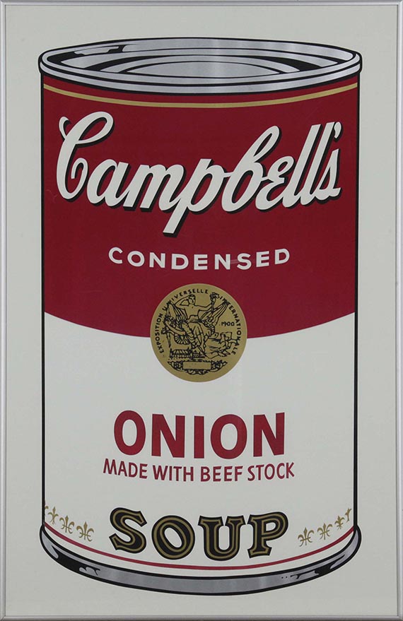 Andy Warhol - Campbell's Soup I - Rahmenbild