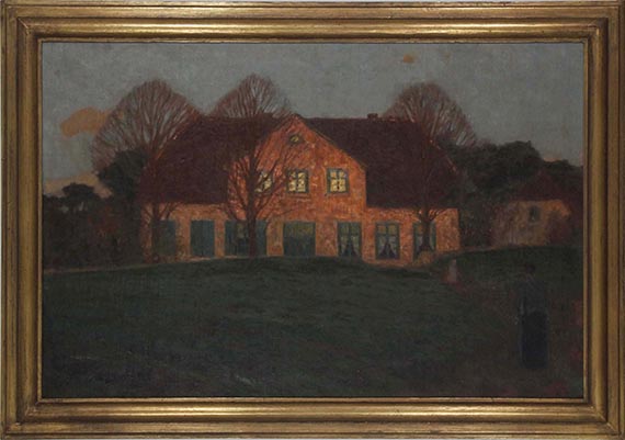 Fritz Overbeck - Callmeyers Haus - Rahmenbild