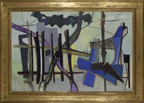 Giuseppe Santomaso - La Vite Viola - Rahmenbild