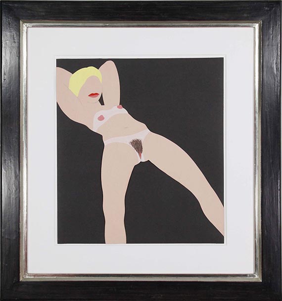 Tom Wesselmann - Study for Great American Nude cut-out - Rahmenbild