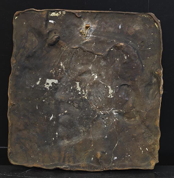 Paul Gauguin - Selbstbildnis, Oviri (der Wilde) - Rückseite