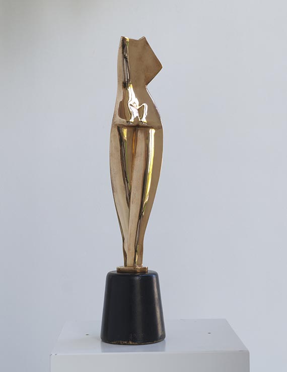 Alexander Archipenko - Flat Torso - Rückseite