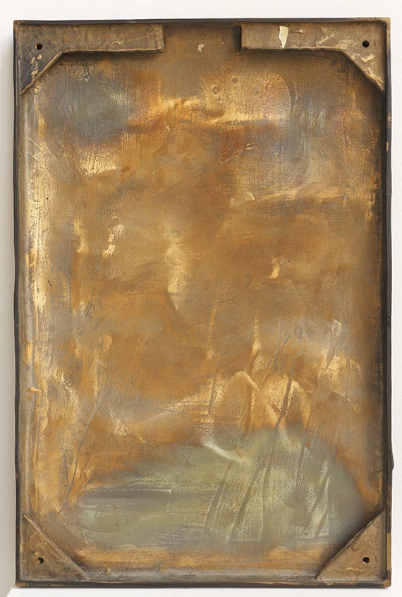 Günther Förg - Ohne Titel - Rückseite