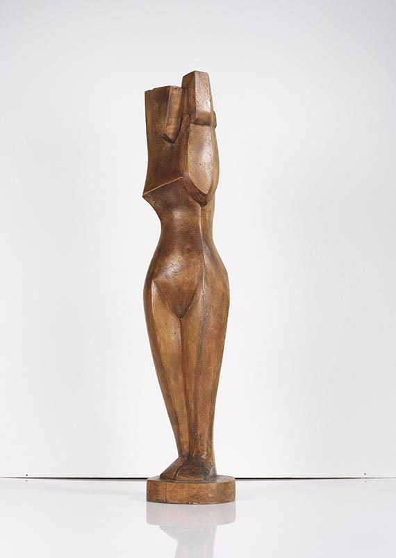 Margarete Moll - Krugträgerin - Rückseite