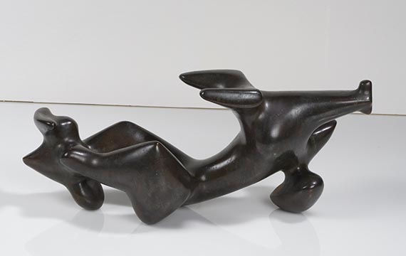 Karl Hartung - Nereide (Meeresnymphe) - Rückseite