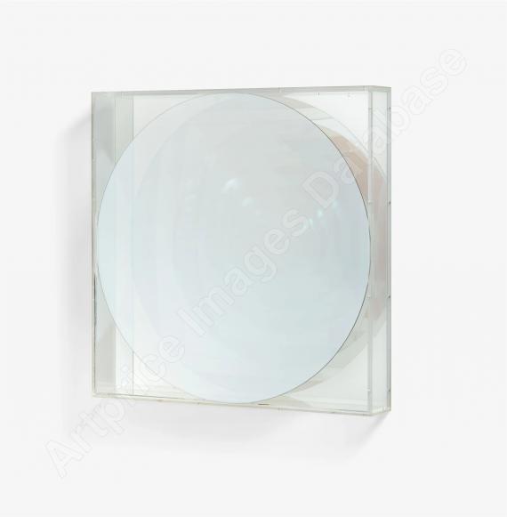 Untitled (1984)
Mischtechnik (Mirror object: semi-transparent mirror)/mirror...