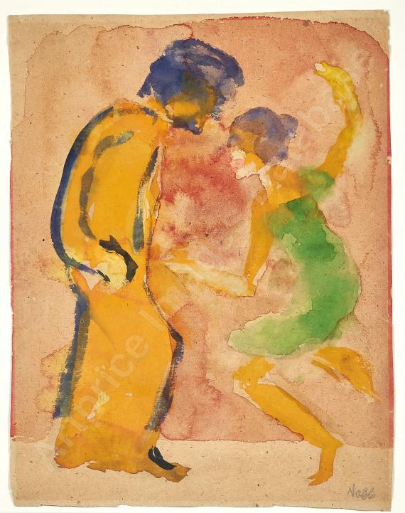 EMIL NOLDEGroteske(Theaterszen...