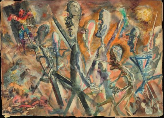 Marching Stickmen...