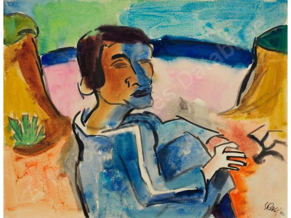 KARL SCHMIDT-ROTTLUFFEmy am Strand, 1924