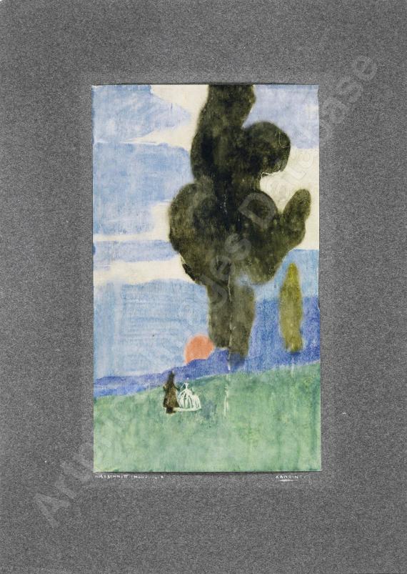 WASSILY KANDINSKYMondaufgang (1904)