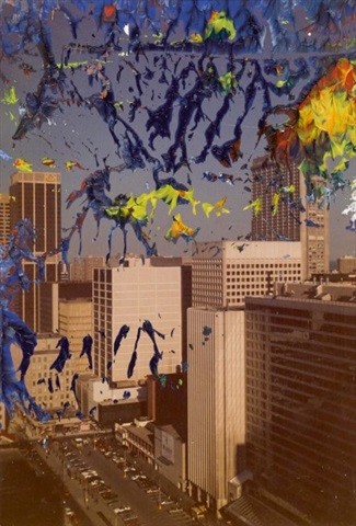 TORONTO
oil on colour...