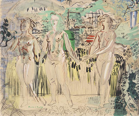 Raoul Dufy, Die drei Grazien