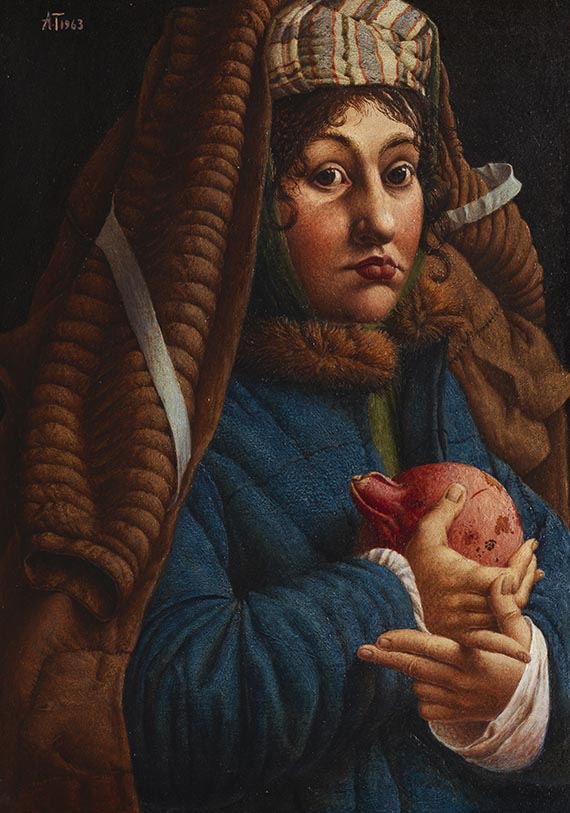 Angelika Tübke - Russisches Mädchen