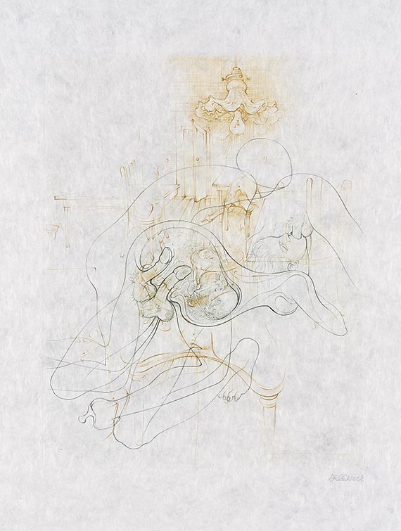 Hans Bellmer - Kleine Abhandlung über Moral (9 Bl. von 10)