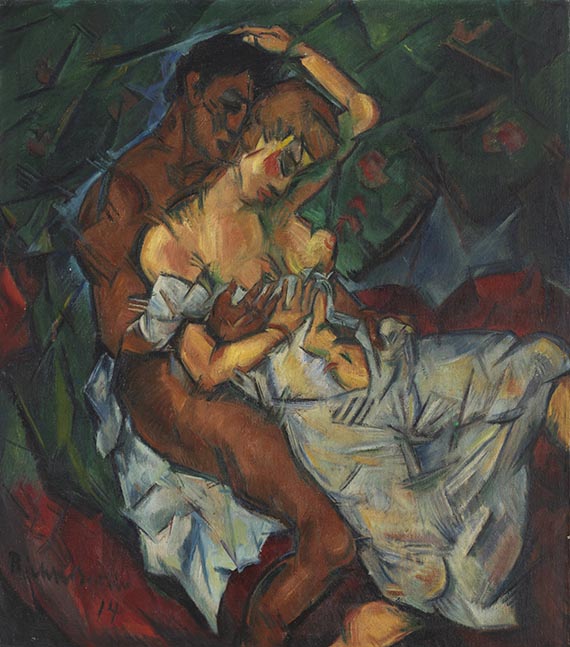 Heinrich Richter-Berlin - Liebespaar