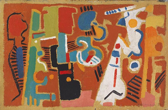 Max Ackermann - Komposition 2