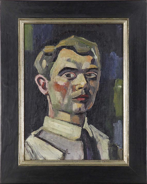 Helmuth Macke - Selbstporträt - Rahmenbild