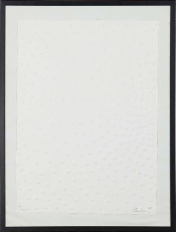 Günther Uecker - Ohne Titel - Rahmenbild