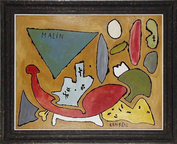 Gaston Chaissac - Malin - Rahmenbild