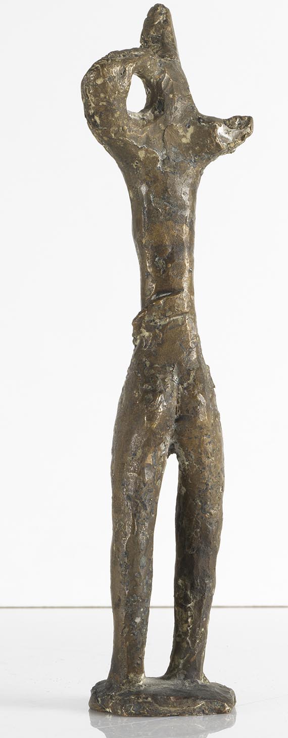 Toni Stadler - Stehender Knabe - R&uuml;ckseite