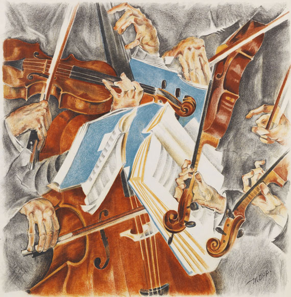 Max Oppenheimer - Rosé-Quartett (Klinglerquartett)