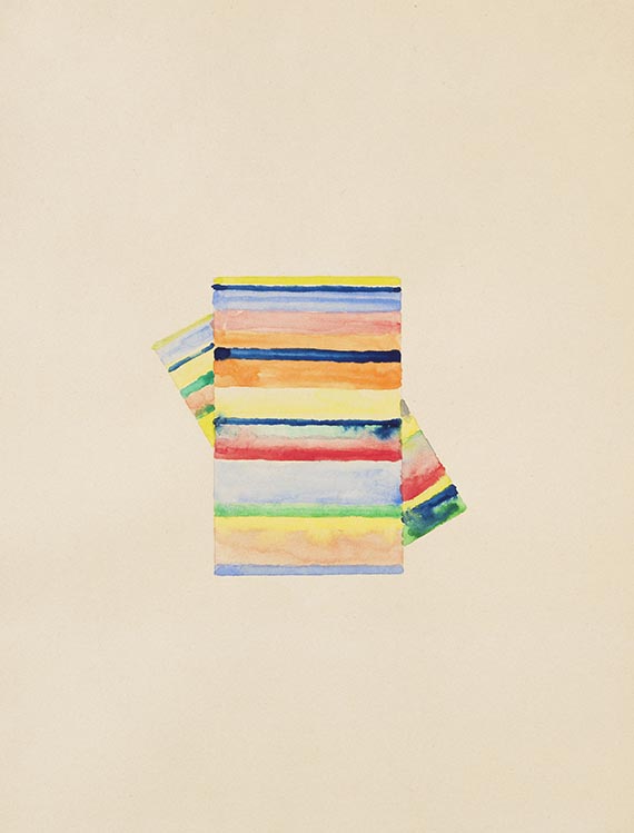 Richard Tuttle - Stacked Color Series (2), No 42