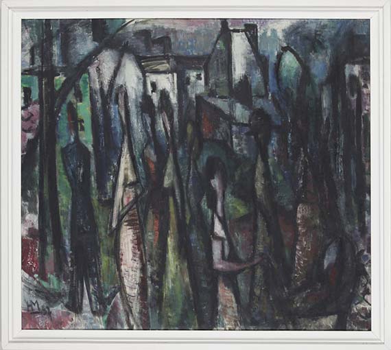 Helmut Märksch - Spaziergänger - Rahmenbild