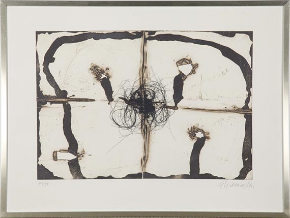 Emil Schumacher - Ohne Titel - Rahmenbild