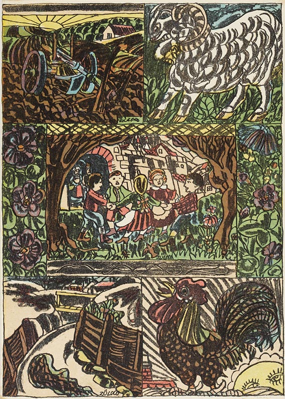 Franz von Zülow - Die 12 Monate - Weitere Abbildung