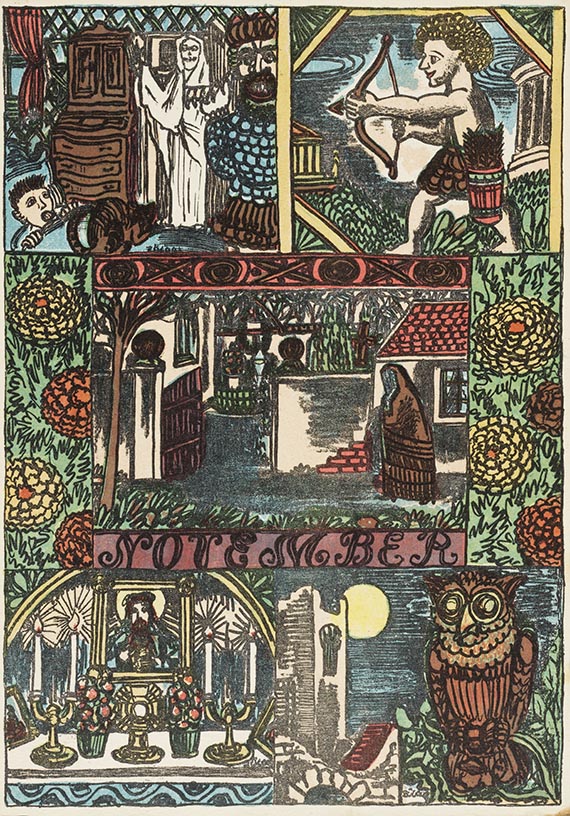 Franz von Zülow - Die 12 Monate - Weitere Abbildung