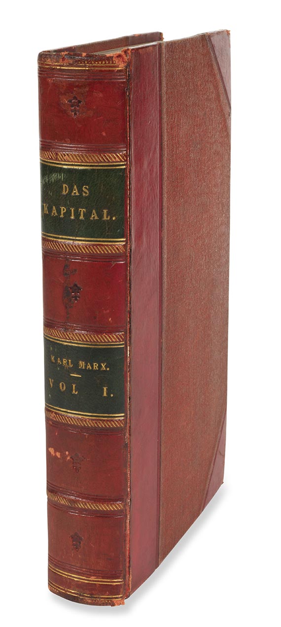 Karl Marx - Das Kapital. Widmungsexemplar für W. Strohn - Weitere Abbildung