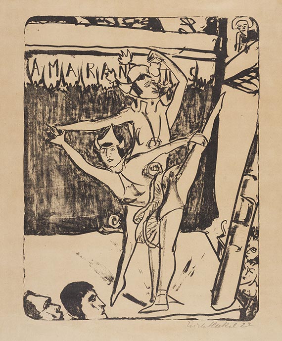 Erich Heckel - T&auml;nzerinnen