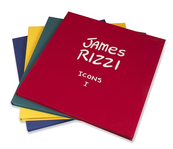 James Rizzi - Icons I, II, III und IV sowie 1 Bl. Beigabe - Weitere Abbildung