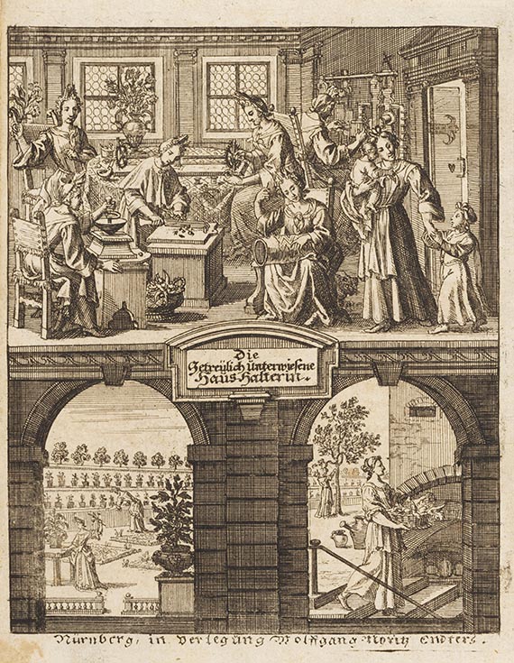   - Von Arachne und Penelope getreulich unterwiesene Hau&szlig;-Halterin