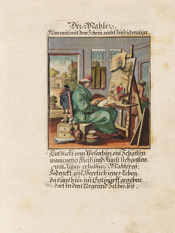 Christoph Weigel - Abbildung der Gemein-Nützlichen Haupt-Stände ... Künstler und Handwerker - Weitere Abbildung