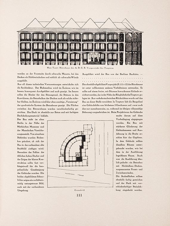 Bruno Taut - Fr&uuml;hlicht. Hefte 1-2 und 4 (von 4)