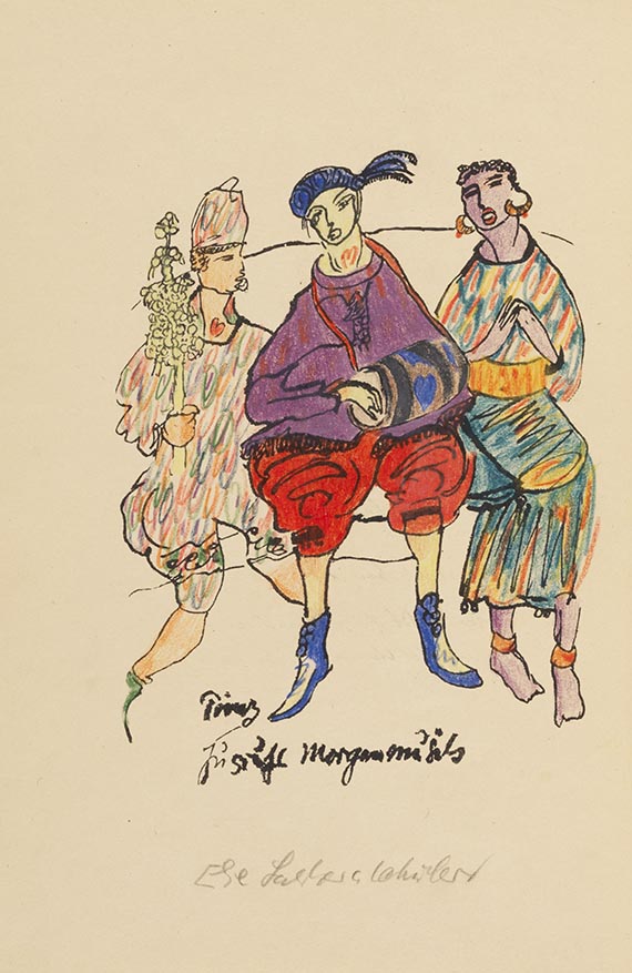 Else Lasker-Schüler - Theben. Vorzugsausgabe - Weitere Abbildung