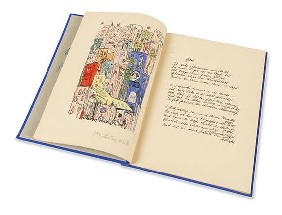 Else Lasker-Sch&uuml;ler - Theben. Vorzugsausgabe