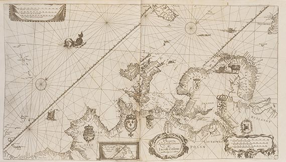 Jacob Colom - L'ardante ou flamboyante Colom de la mer, nouvellement augmentée - Weitere Abbildung