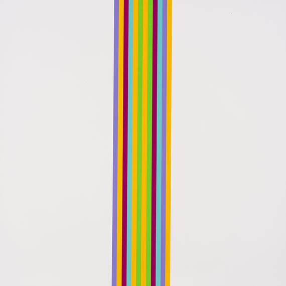 Richard Paul Lohse - Vertikalen - Weitere Abbildung