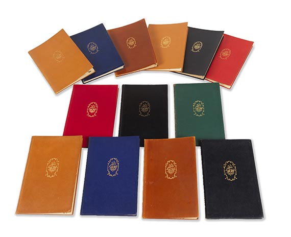   - 20 Bde. Insel-B&uuml;cherei Vorzugsausgaben in Leder