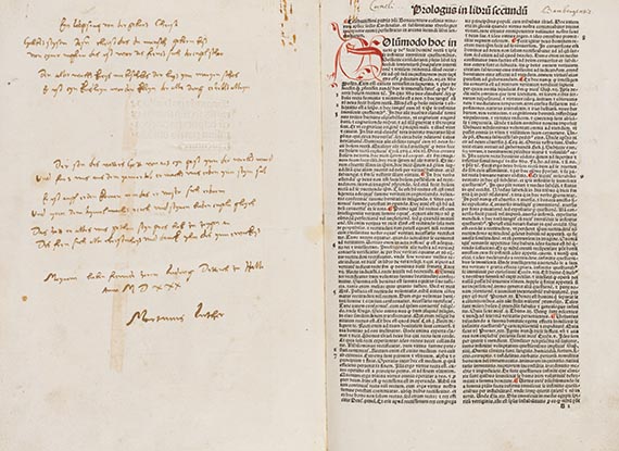  Petrus Lombardus - Sententiarum. Teil 2. Mit Luther-F&auml;lschung