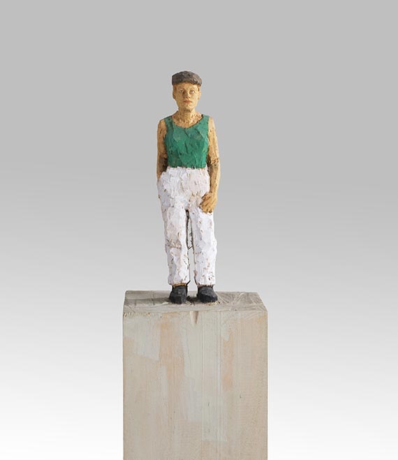 Stephan Balkenhol - Frau mit Hut - Weitere Abbildung