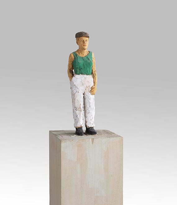 Stephan Balkenhol - Frau mit Hut - Weitere Abbildung