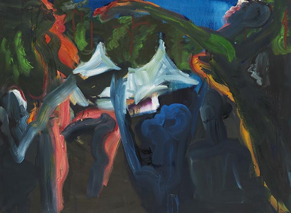 Rainer Fetting - Konzert in der Waldb&uuml;hne