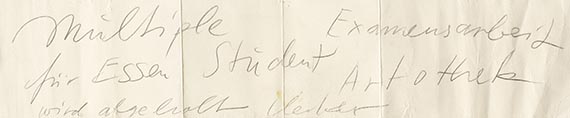 Günther Uecker - Reihung - Weitere Abbildung