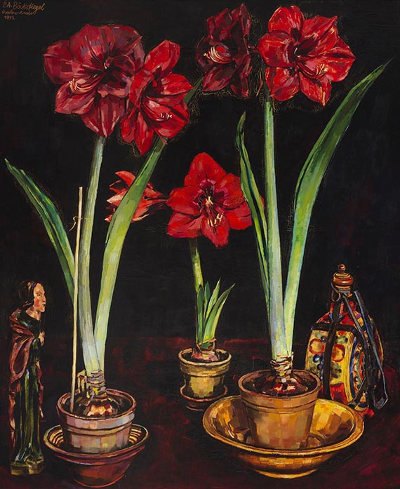 Peter August B&ouml;ckstiegel - Amaryllis