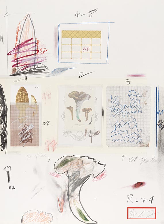 Cy Twombly - Natural History Part I, Mushrooms - Weitere Abbildung